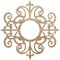 Ekena Millwork Dijon Wood Fretwork Pierced Ceiling Medallion, Red Oak, 34"OD x 11"ID x 3/8"T CMWP34X34X0375DIRO - alternate 1
